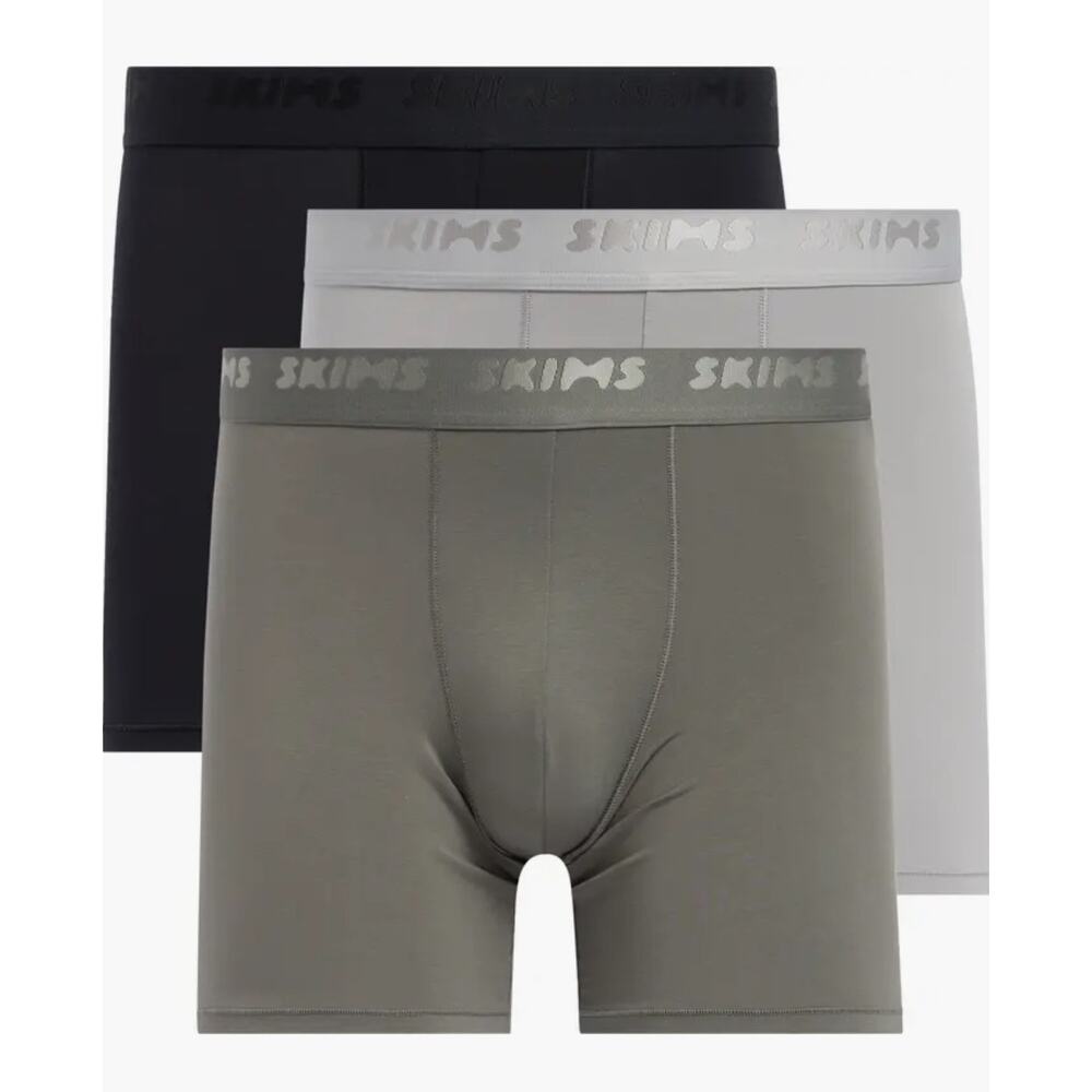 Skims Stretch Boxer Briefs 5" -3pk - NWT